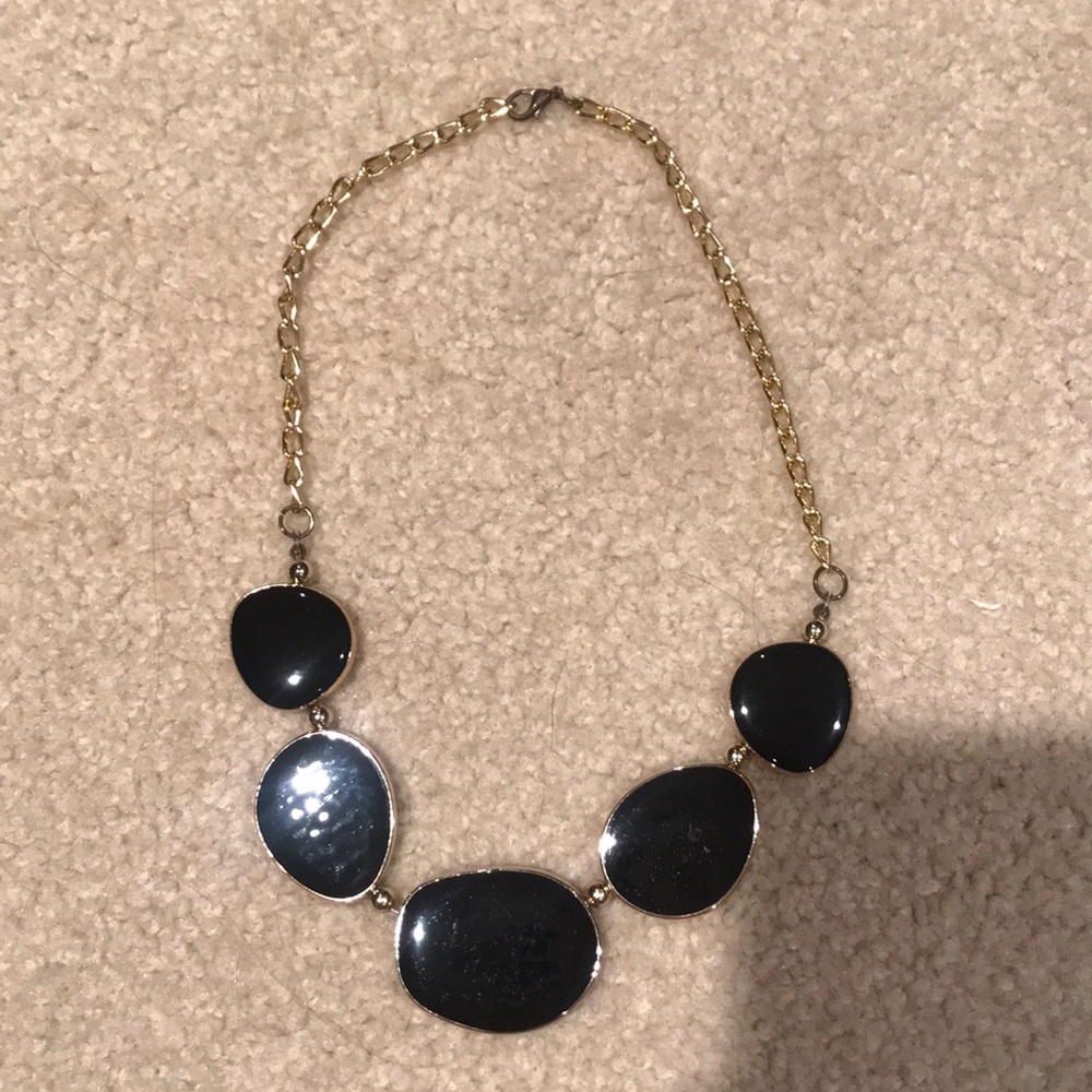 Gold and Black necklace